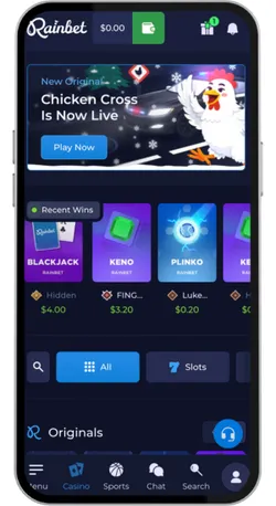Rainbet Main Page