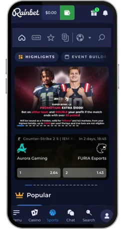Rainbet Sport Betting