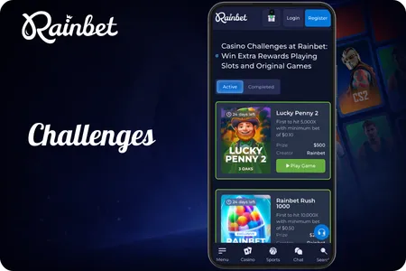 Challenges are short-term competitions