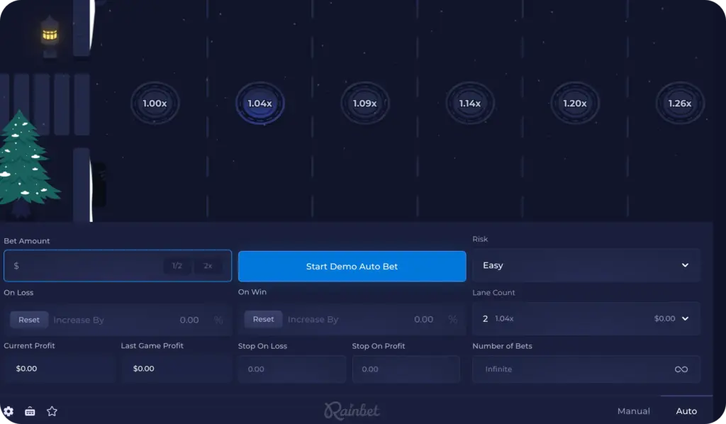 Chicken Cross is an arcade-style game