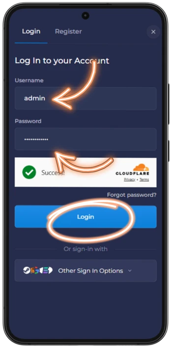 Rainbet login