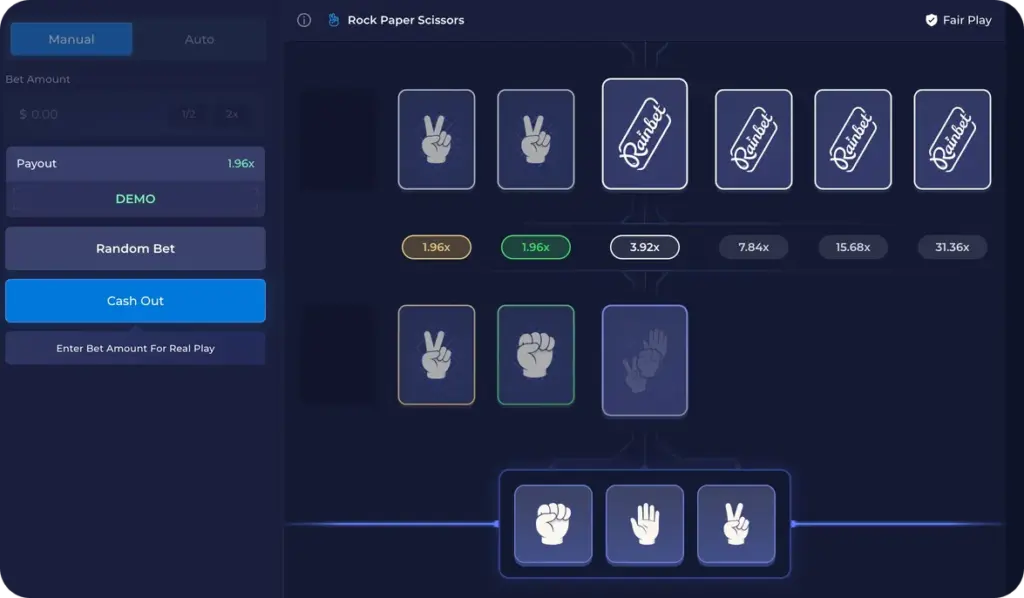 Our Rock Paper Scissors game 