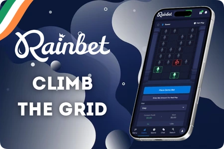 Rainbet Tower game tile grid selection step by step for Ireland players