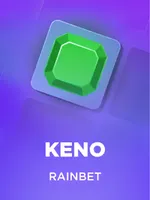 Keno number picking original by Rainbet