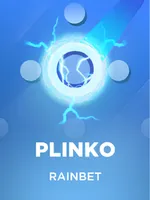 Plinko original game by Rainbet