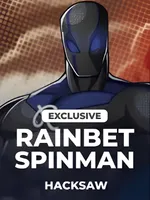 Rainbet Spinman exclusive slot by Hacksaw